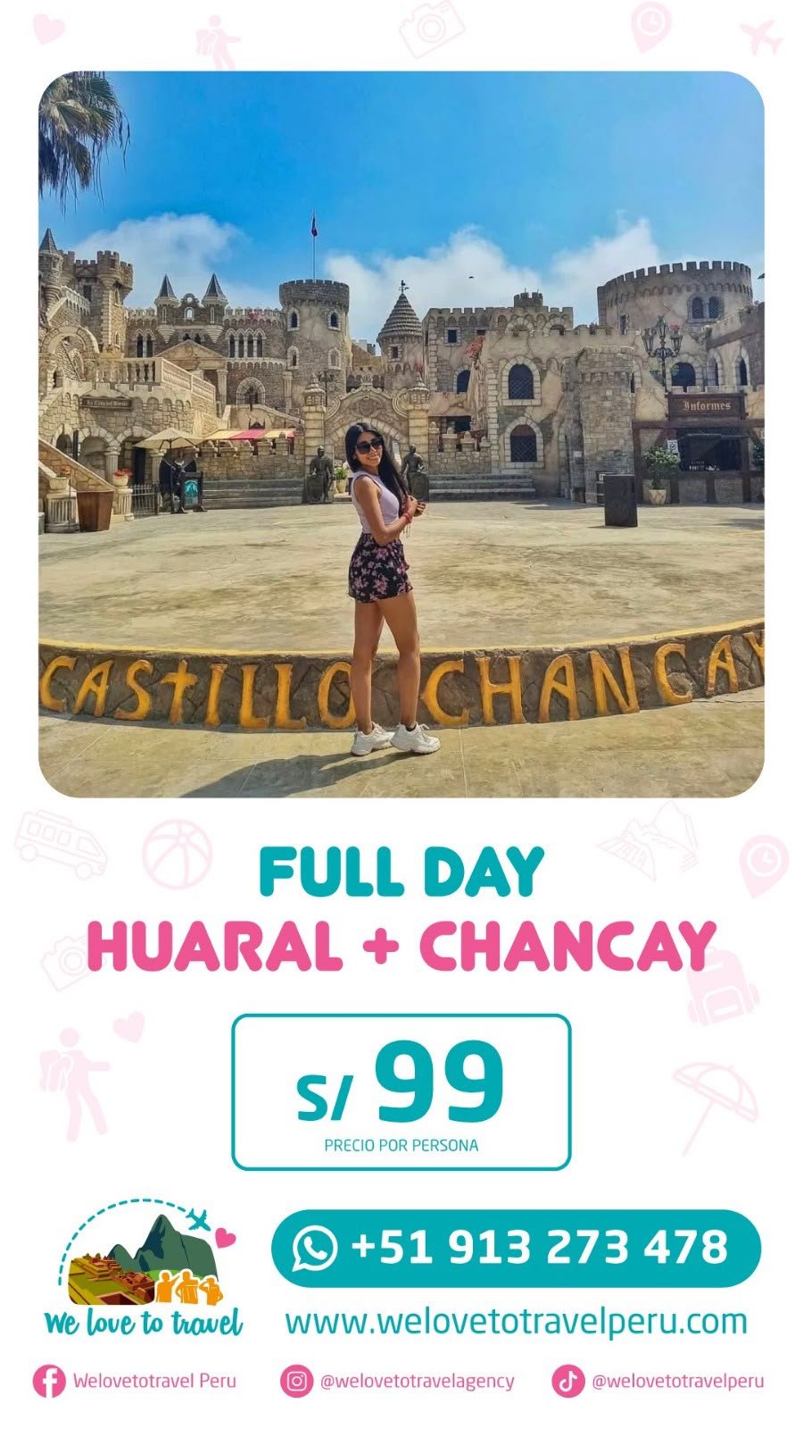 Paquete Huaral + Castillo de Chancay